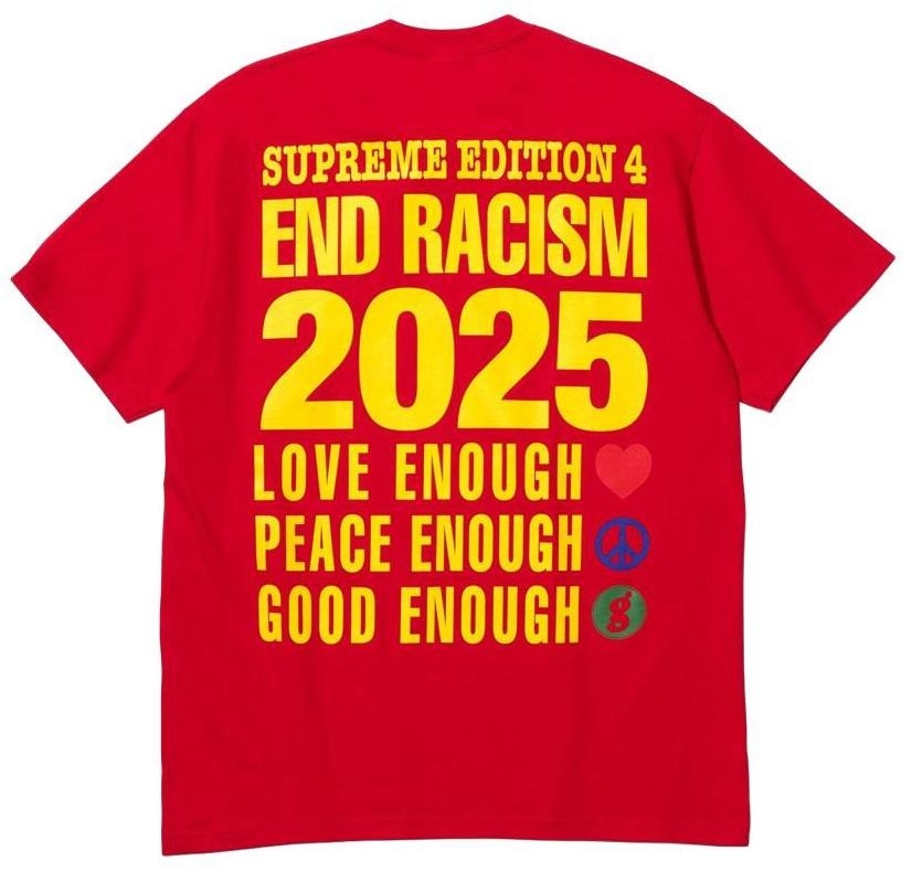 Supreme®/GOODENOUGH End Racism Tee view 6